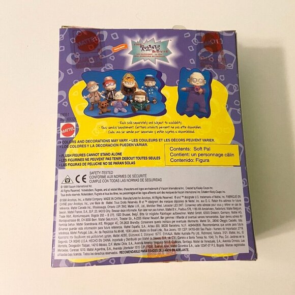 Vintage 1998 The Rugrats Movie Tommy Soft Pal Nickelodeon Mattel Figure - Picture 5 of 12